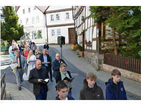 Bittprozession an Christi Himmelfahrt (Foto: Karl-Franz Thiede)